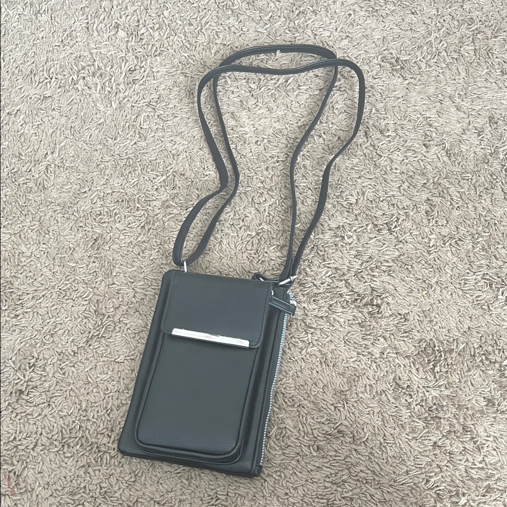 Stylish Black Crossbody Bag
